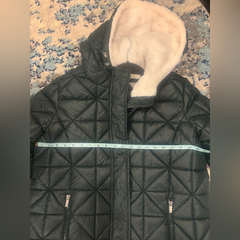 Steve Madden Dark Green Quilted Puffer Jacket Size XL NWOT - Picture 6 of 8